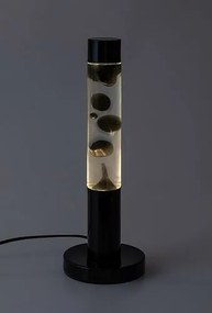 Rabalux 76027 dekoratívna lávová stolná LED lampa Lavastic, čierna