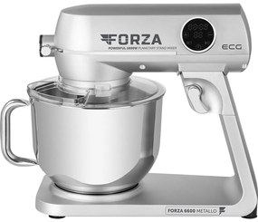 ECG Forza 6600 kuchynský robot Metallo Argento