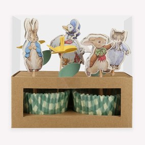 Meri Meri Sada na pečenie cupcakes Peter Rabbit 24 ks
