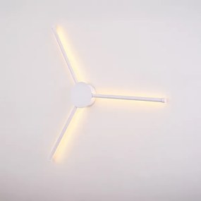 Brilagi - LED Nástenné svietidlo LUGO TRE LED/14W/230V biela