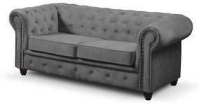 Pohovka Infinity Chesterfield II Čierna