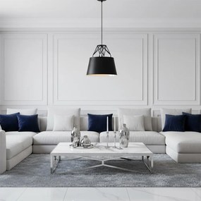 Stropné svietidlo VELO čierne