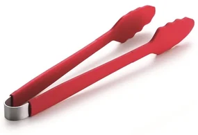 Červené silikónové grilovacie kliešte LotusGrill