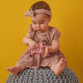 Hryzadielko na ruku - ružové