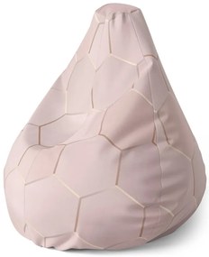 Sedací vak Pear rose gold, ružová