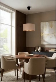 BRILAGI - Závesný luster VELVET 1xE27/60W/230V Ø 40 cm béžová/zlatá