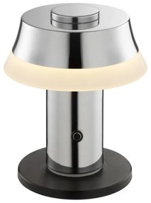 Brilliant - LED dotyková stmievateľná nabíjateľná stolná lampa KINICH LED/2,5W/5V 2700K lesklý chróm