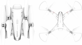 LEAN Toys RC dron Z3 SYMA s kamerou 720P biely