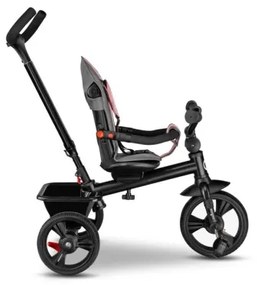 Lionelo - Detská trojkolka HAARI ružová/šedá