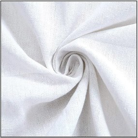 Kôš na bielizeň bambusový 100 l biely