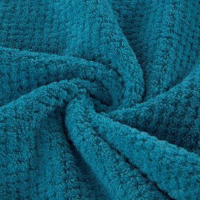 RÝCHLOSCHNÚCI UTERÁK Z MIKROVLÁKNA ZOE1 30X50 CM TYRKYSOVÁ