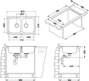 ALVEUS CZ ELEGANT 40, 810x510 F