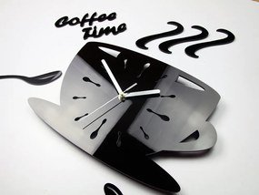 Moderné nástenné hodiny Cup Clock NH015