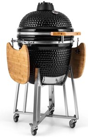 Kingsize, kamado gril, keramický, 21", údenie, pomalé pečenie, nehrdzavejúca oceľ