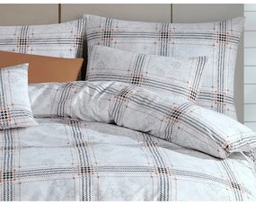 BedTex Bavlnené obliečky Quatre biela, 140 x 200 cm, 70 x 90 cm
