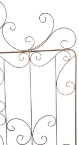 Mriežka na popínavé rastliny Mandevilla - 133 x 99 cm - Hnedá antik