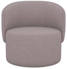 Kreslo v levanduľovej farbe Ipo – Makamii