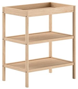 Prebaľovací pult z bukového dreva v prírodnej farbe Dino – Vipack