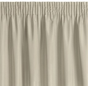 ZÁVES NA PÁSKE RITA 140X270 CM TMAVOBÉŽOVÁ