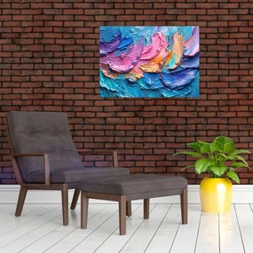 Sklenený obraz - Olejomaľba (70x50 cm)