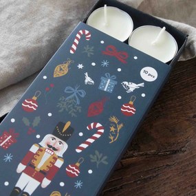 Pluto Design Vonné čajové svíčky Noël – set 10 ks