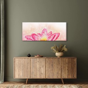 Obraz lotusového kvetu (120x50 cm)