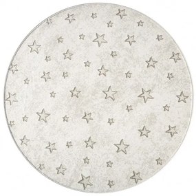 Detský koberec Mara 725 kruh, krémový / béžový