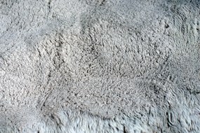 Obsession, Kusový koberec Diamond Cut 800 Grey kruh, 200x200 (priemer) kruh, šedá, obývacia izba