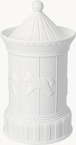 Ručne vyrobená porcelánová dóza Carousel
