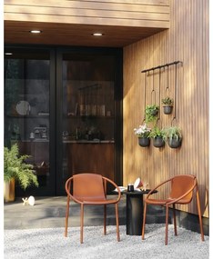 Plastové obaly na kvetináče v súprave 5 ks na bylinky/závesné a nástenné ø 7,5 cm Triflora – Umbra