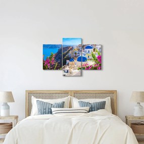 Obraz - Santorini, Grécko (90x60 cm)