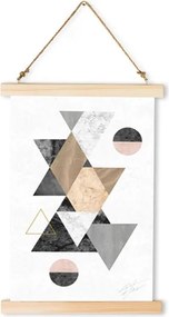 Závesné plátno na stenu Broken Deformation / Dan Johannson