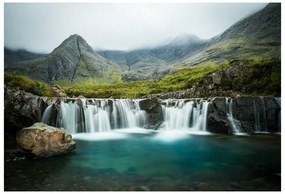 Fototapeta Vliesová Vodopád škótsko 312x219 cm