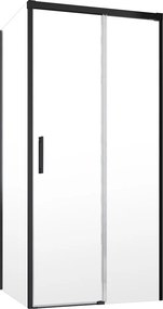 Radaway Idea Bl Kdj Kabína 110x90 cm pravá čierna