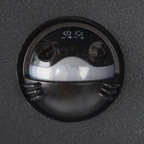 Kanlux 28995 - LED vonkajšie nástenné svietidlo so senzorom REKA LED/7W/230V IP54 antracit