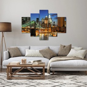 Obraz - Most s New Yorkom (150x105 cm)