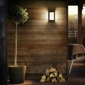 Philips Reese UltraEfficient vonkajšie nástennésvietidlo LED antracitová, 4,3 W, 800 lm, 2700 K