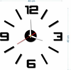 SENTOP | Moderné nástenné hodiny minimalistické dizajnové hodiny I SENTOP X0033-Nástenné hodiny HUE- analógové