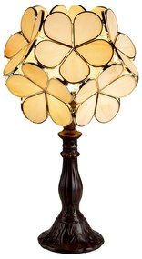 Dekor Tiffany lampa KVIETKY GOLD