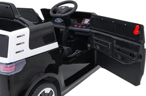 Elektrické autíčko Volkswagen ID BUZZ čierne