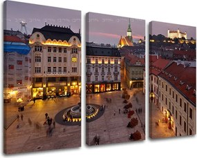 Obraz na stenu 3 dielny SLOVENSKO SK022E30