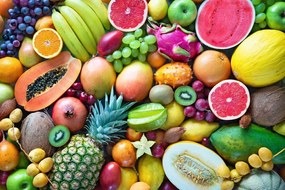 Fototapeta tropické ovocie - 150x100