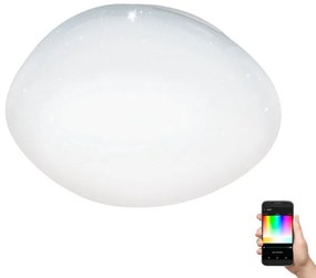 Eglo 900129 - LED RGBW Stmievateľné stropné svietidlo SILERAS-Z LED/33W/230V