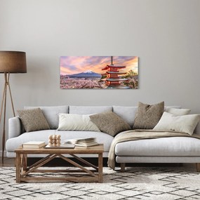 Obraz - Fudži, Japonsko (120x50 cm)