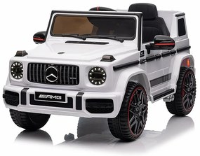 Elektrické autíčko Baby Mix Mercedes-Benz G63 AMG white