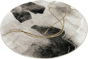 Koberec Kashmir KR288S čierny / biely