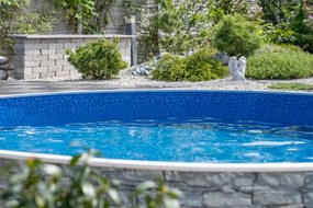 Planet Pool Náhradná bazénová fólia Waves pre bazén ø 3,6 mx 1,1 m