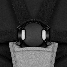 Lionelo - Športový kočík AZURA čierna/šedá