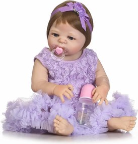 Hawaj Reborn realistická bábika na hranie Ruzenka 57 cm