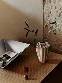 Ferm Living Kameninová váza Dedali Off-white Medium